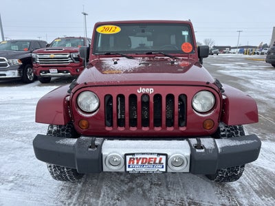 2012 Jeep Wrangler Unlimited Sahara