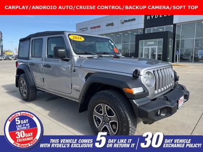 2018 Jeep Wrangler Unlimited Sport S
