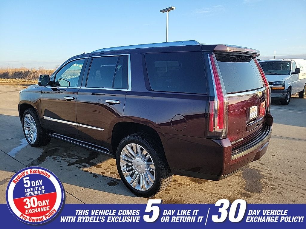 2017 Cadillac Escalade Platinum Edition