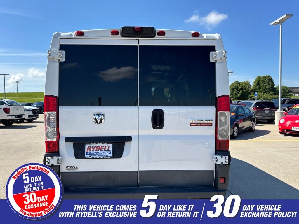 2017 RAM ProMaster 1500 Low Roof