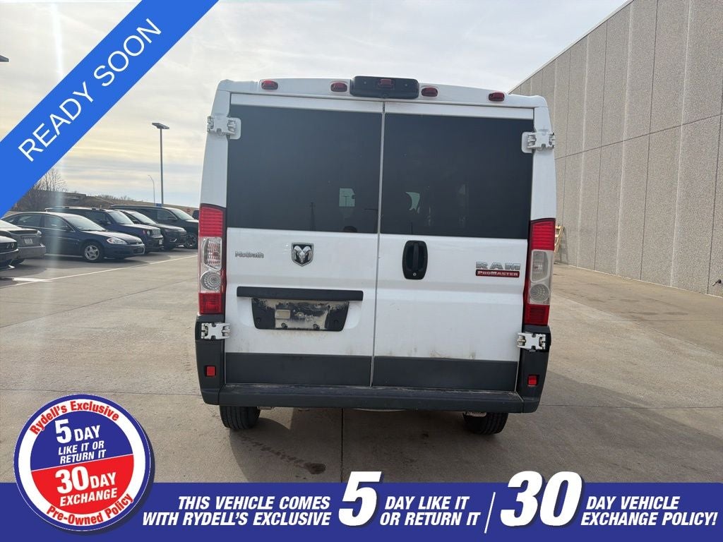 2017 RAM ProMaster 1500 Low Roof