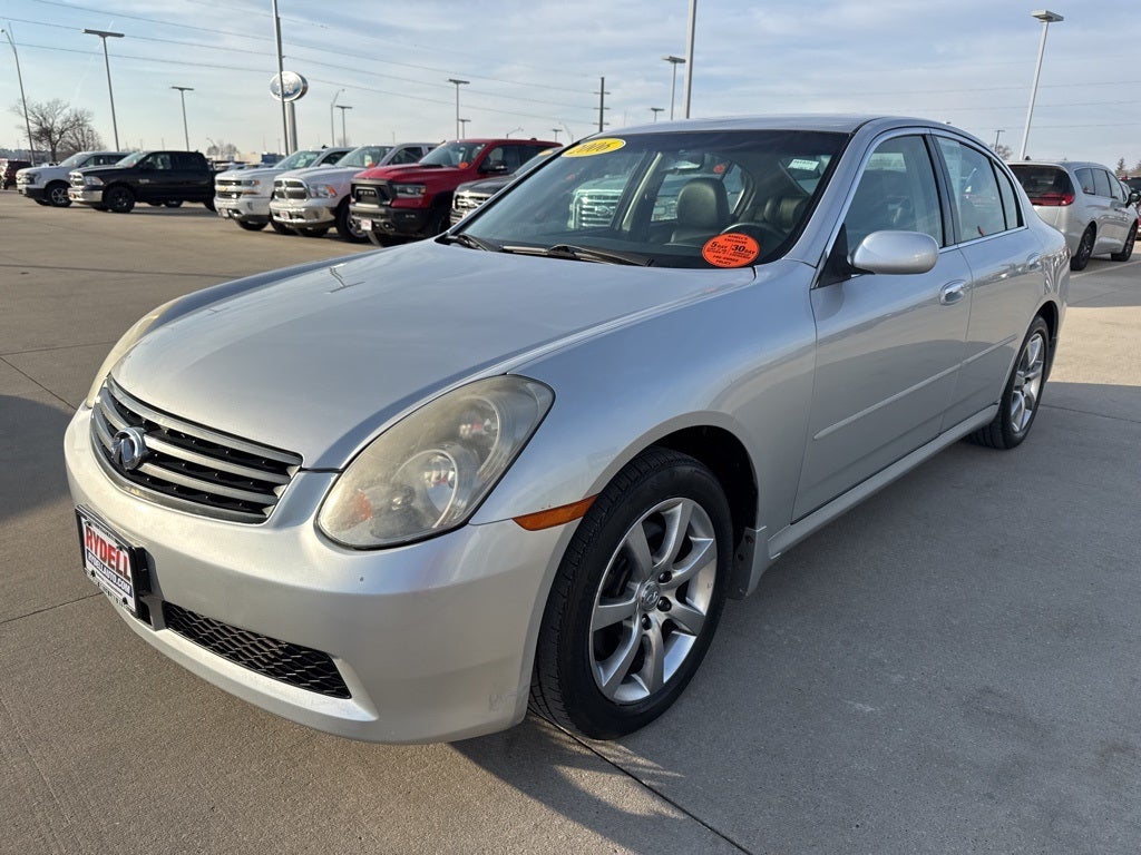 2006 INFINITI G35 X