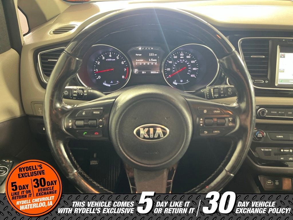 2015 Kia Sedona SX Luxury