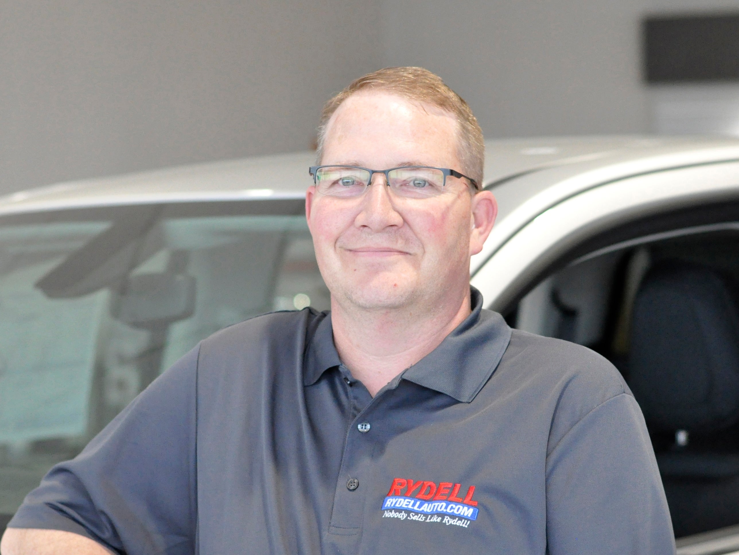 DJ Manahl at Rydell Auto in Waterloo IA