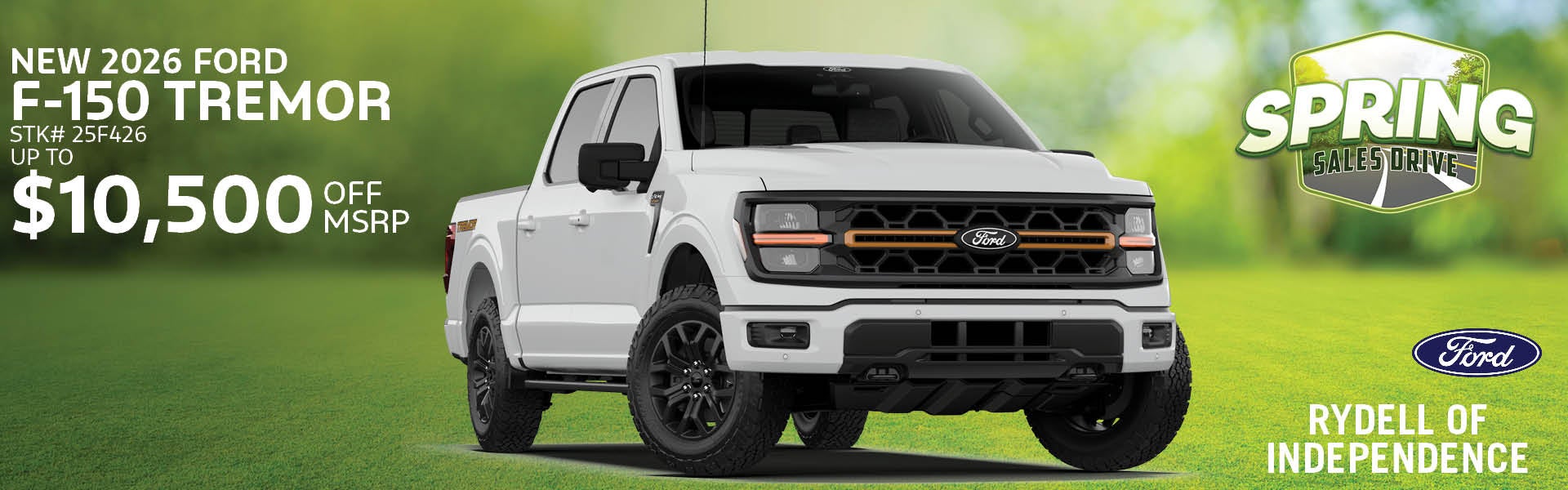 New 2025 Ford F-150 Tremor