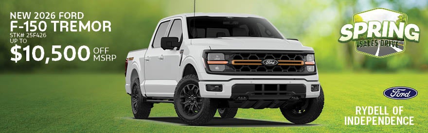 New 2025 Ford F-150 Tremor