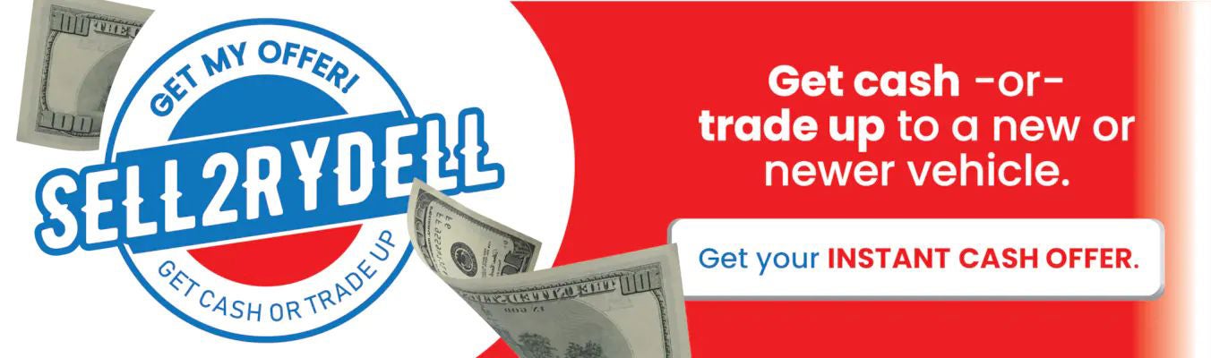Sell your car to Rrydell for cash today! 