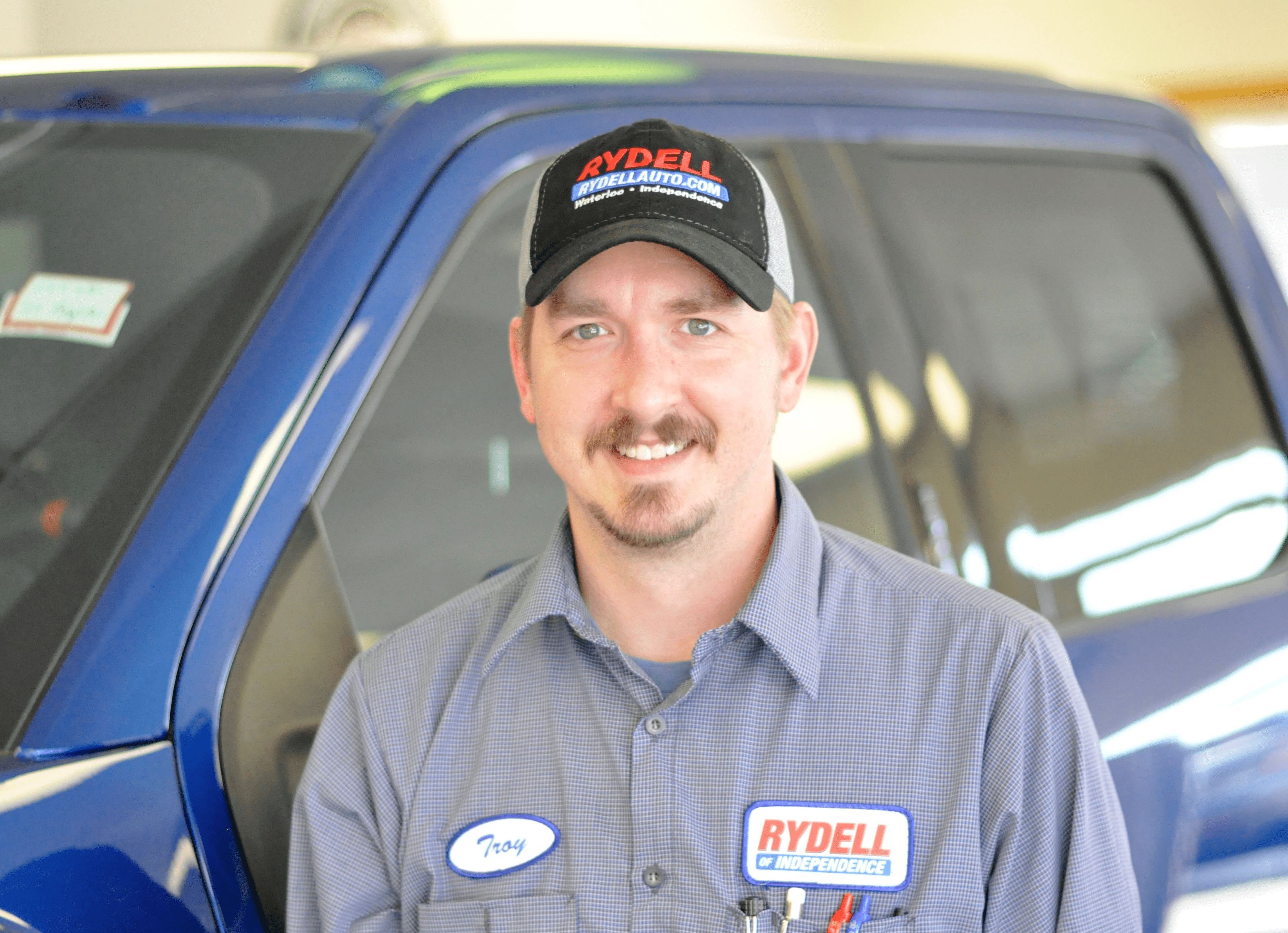 Troy Beier at Rydell Auto in Waterloo IA